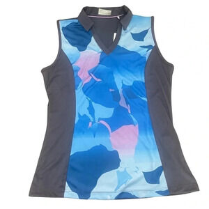 NWT Women’s Callaway golf collared tank top. Size Medium.